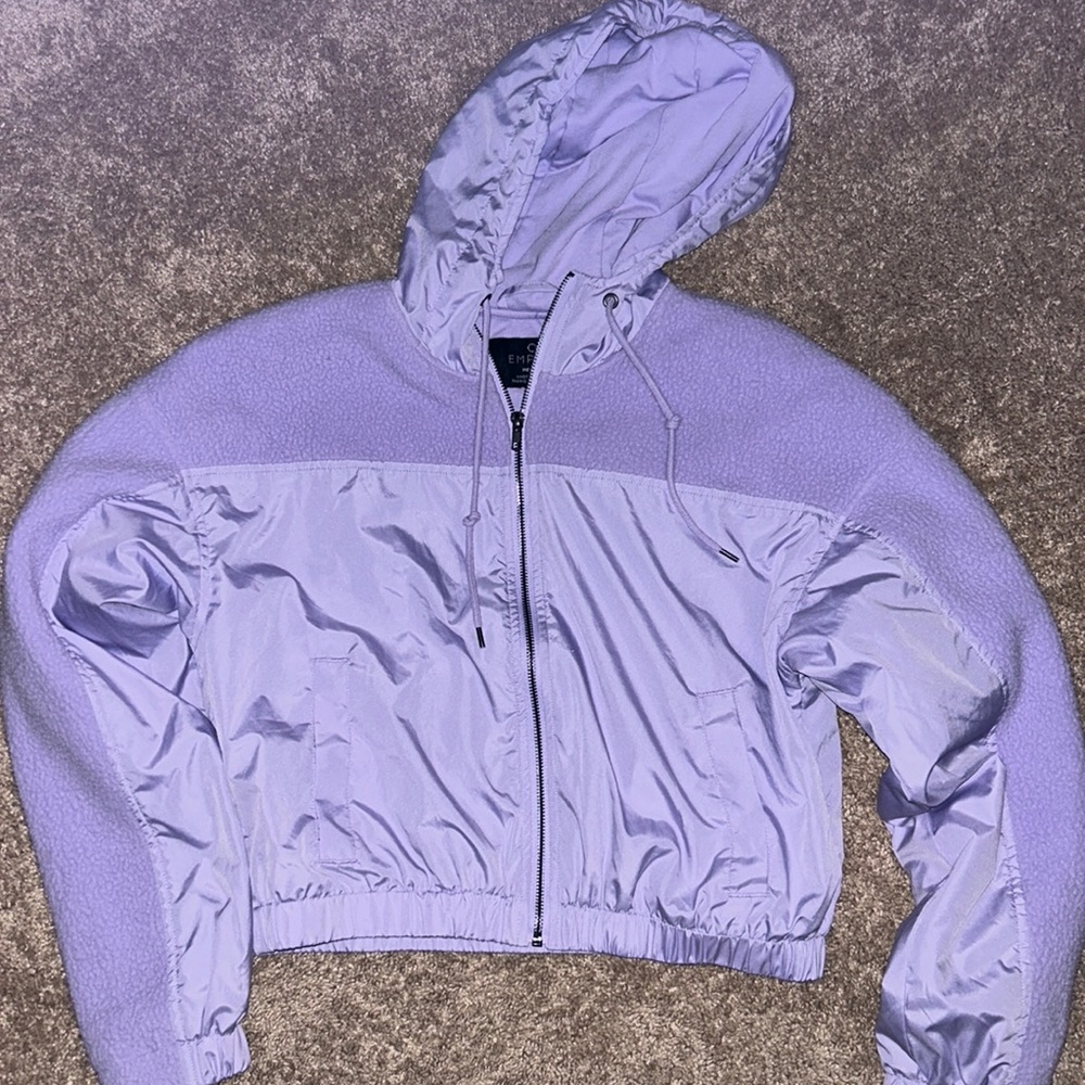 Empyre brand cropped winter coat.